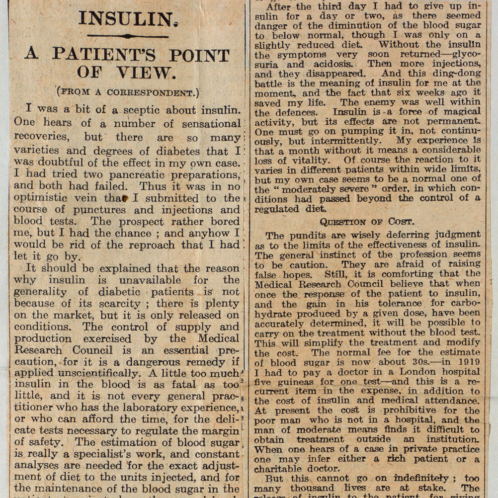 Item is a newspaper clipping consisting of a 1 column article in 2 separate clippings. From a Correspondent. Subheadings: 'A Ding-Dong Battle. Question of Cost.'