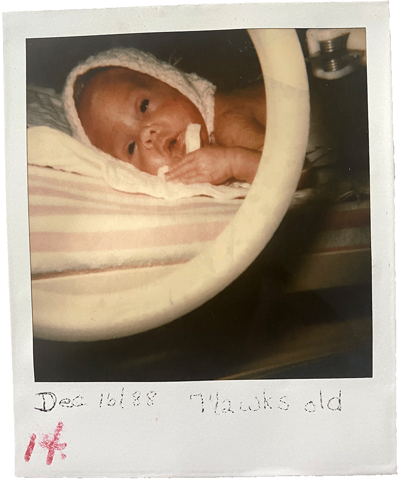 Dec 16/88, 7.5 weeks old.