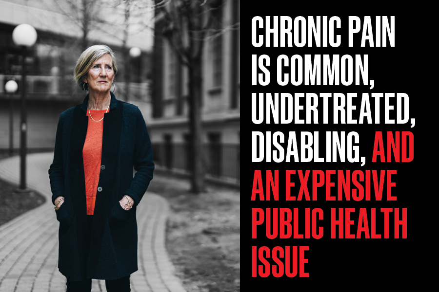 quote: Chronic pain is common, undertreated, disabling, and an expensive public health issue.